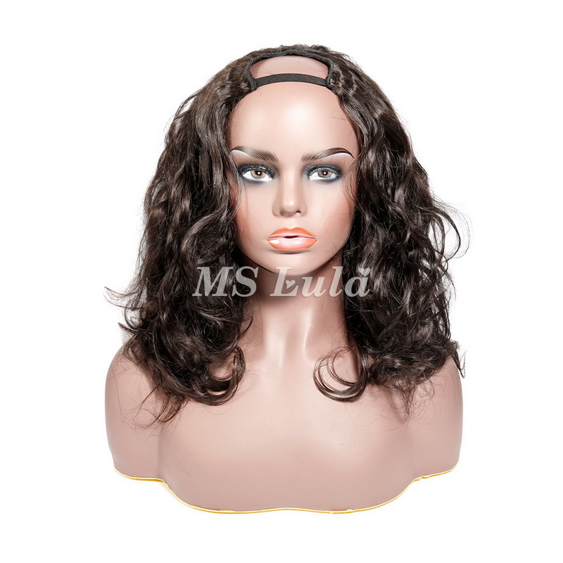 Glueless Body Wave U Part Wigs 100% Human Hair - 图片 6